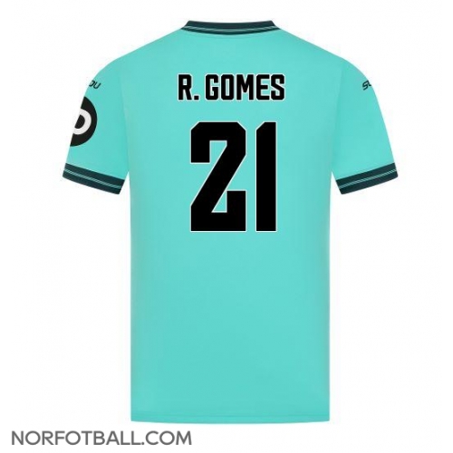 Billige Fotballdrakt Wolves Rodrigo Gomes #21 Replika Bortedrakt 2025-26 Kortermet Billige Fotballdrakt Wolves Rodrigo Gomes #21 Replika Bortedrakt 2025-26 Kortermet